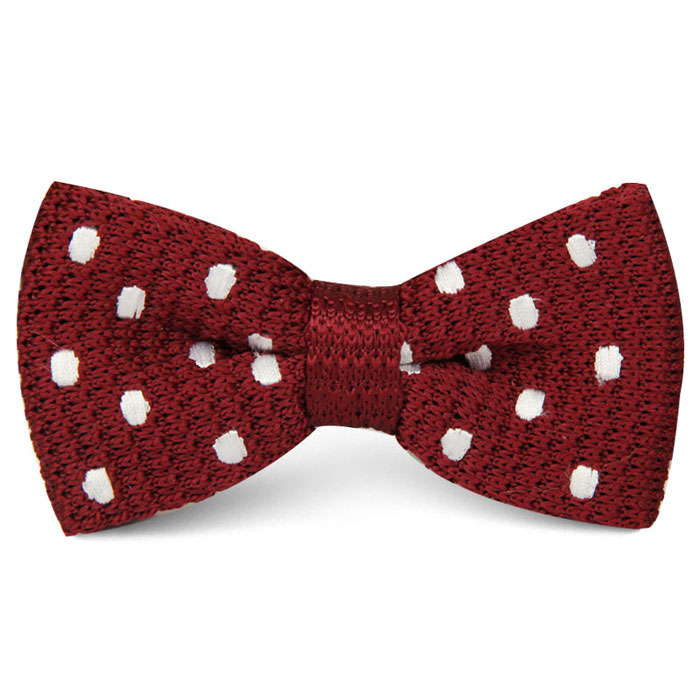 knitted bow tie